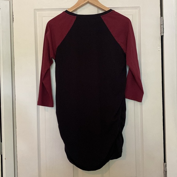 Pact Maternity Raglan Tee - Picture 4 of 5
